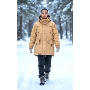 Obermeyer Ski Jacket With Hood Womens Sz 8 Winter Snowboard Embroidered Warm